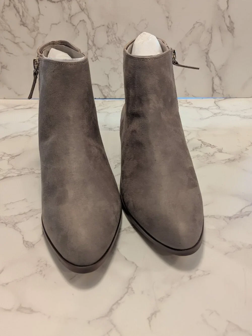 J. Crew Factory Sueded Ankle Boots